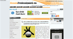 Desktop Screenshot of mondoprofessionisti.it